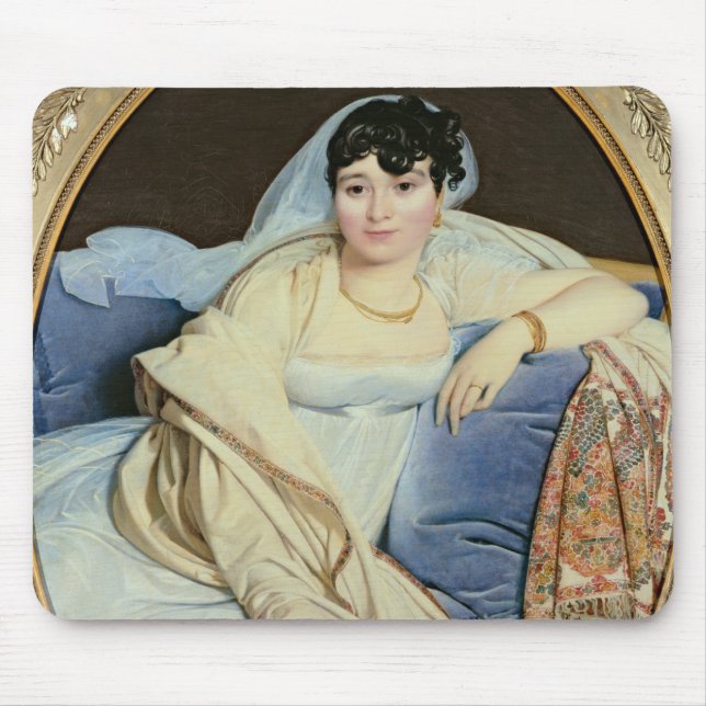 Madame Riviere nee Marie Francoise Jacquette Mousepad (Vorne)