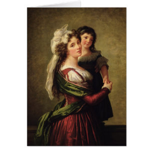 Madame Rousseau und ihre Tochter, 1789