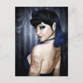 Madame Sophie Vampire Queen Postcard Postkarte