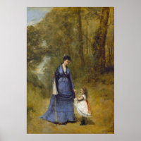 Madame Stumpf - Jean-Baptiste - Corot Fine Art