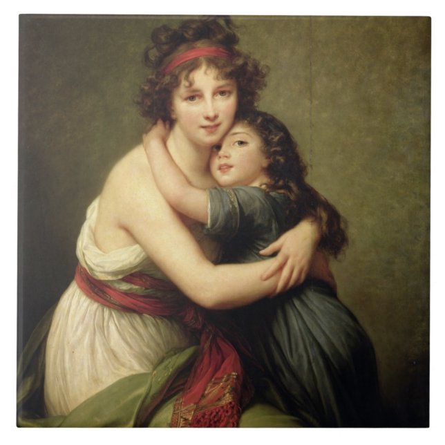 Madame Vigee-Lebrun und ihre Tochter Fliese (Vorderseite)