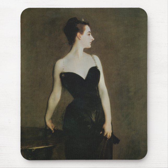 Madame X durch John Singer Sargent Mousepad (Vorne)
