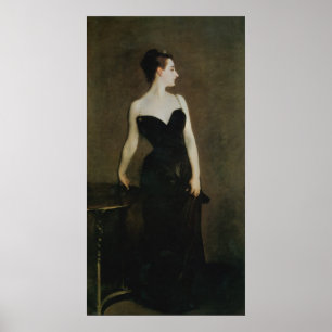 Madame X durch John Singer Sargent Poster