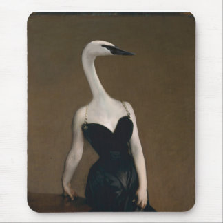 Madame X hat einen Swanlike Neck Mousepad