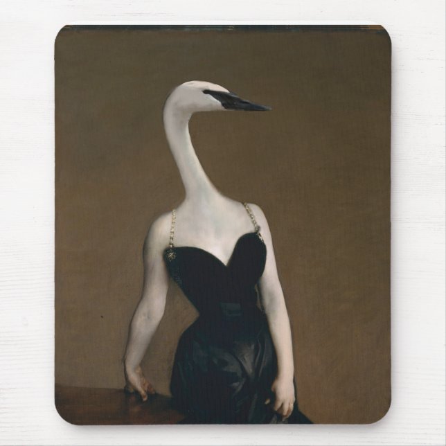 Madame X hat einen Swanlike Neck Mousepad (Vorne)