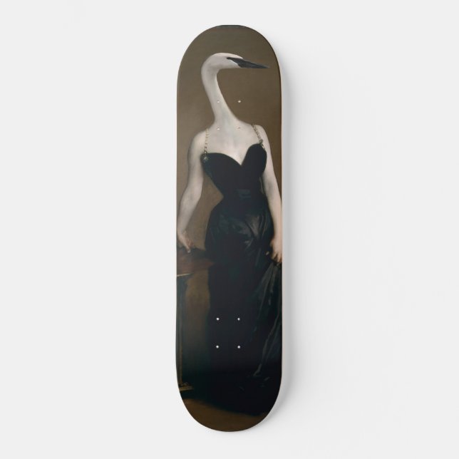 Madame X Lieben-2 Skate Fine Art Parody Skateboard (Vorderseite)