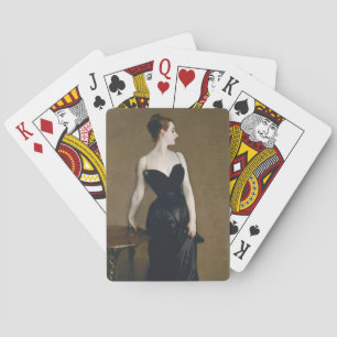Madame X Porträt von John Singer Sargent Spielkarten