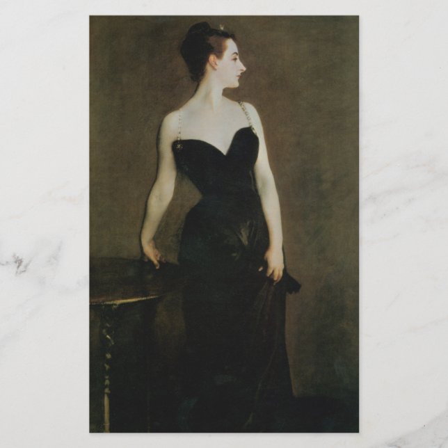 Madame X von John Singer Sargent (Vorderseite)