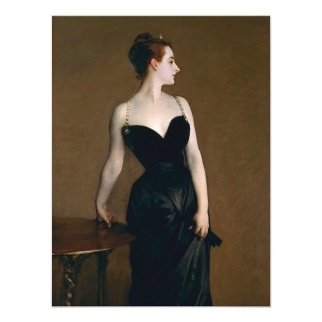 Madame X von John Singer Sargent Fotodruck (Vorne)