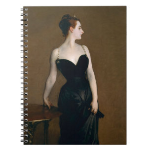 Madame X von John Singer Sargent Notizblock