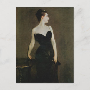 Madame X von John Singer Sargent Postkarte