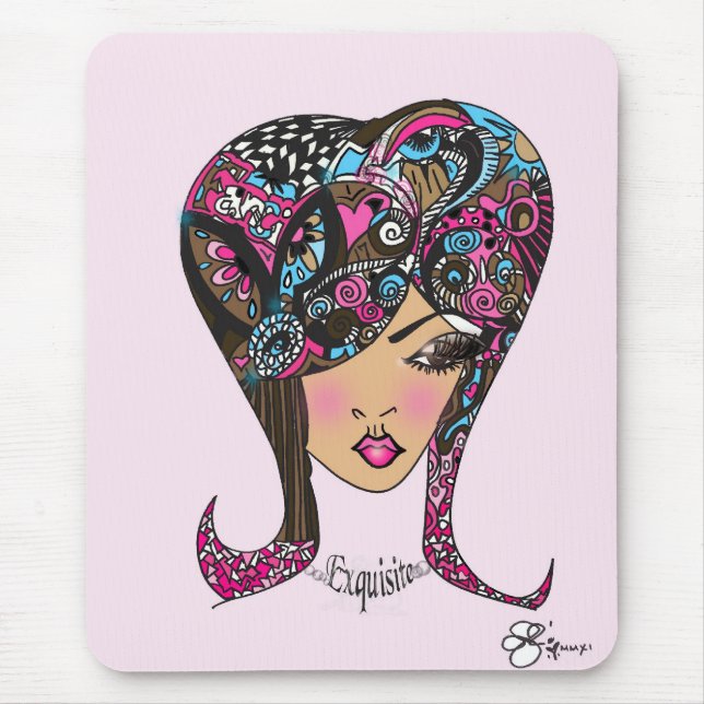 Madamoiselle Mimi Le Exquisite Girlie MousePad (Vorne)