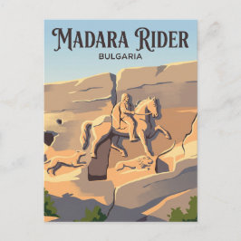 Madara Reiter Bulgarien Postkarte