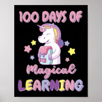 Mädchen 100 Tage SchulOutfit Unicorn Rucksack