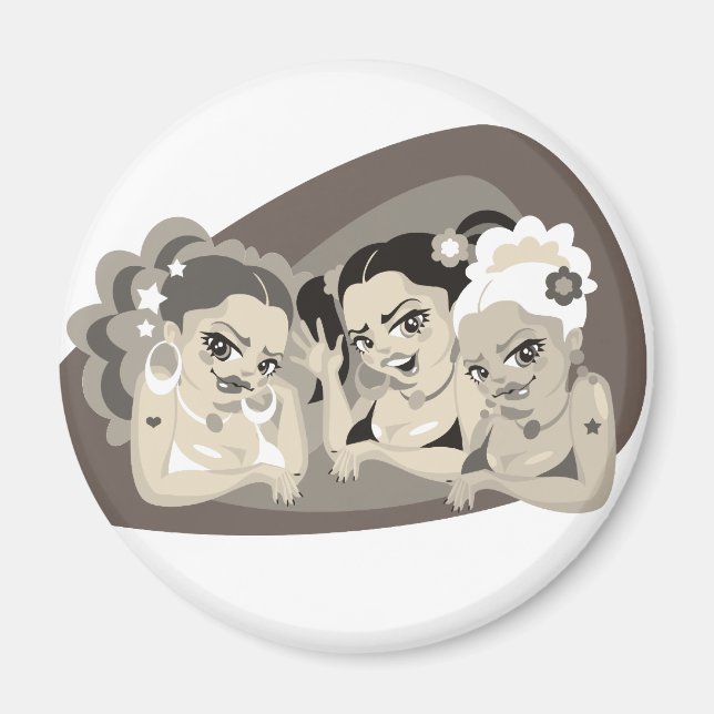 Mädchen_15 Magnet (Vorne)