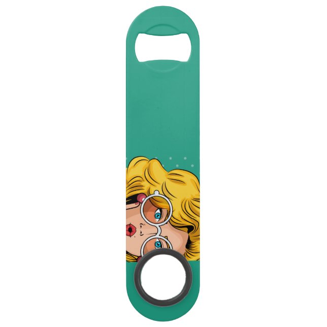 Mädchen #1 speed flaschenöffner (Vorderseite)