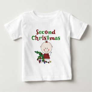 Mädchen 2. Weihnachtsfeiertage Baby Kinder T-shirt