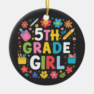 Mädchen 5. Klasse Mädchen Fünfte Klasse zurück zur Keramik Ornament