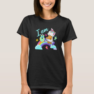 Mädchen 8. Geburtstag Unicorn Teddy Kids T-Shirt