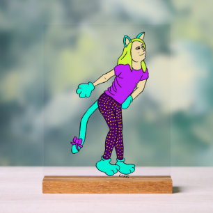 Mädchen Acrylschild