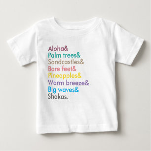 Mädchen Aloha Sweatshirt Baby T-shirt