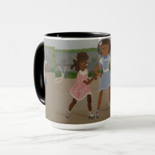 Mädchen als Mädchen Tasse