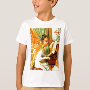 Mädchen am Klavier Kinder-T - Shirt