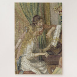Mädchen am Piano Renoir Impressionist Malerei Puzzle