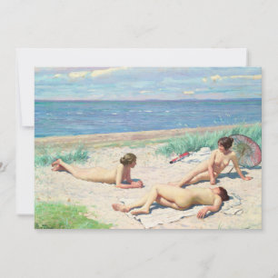 Mädchen am Strand   Paul Fischer