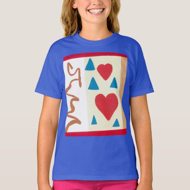 Mädchen American Apparel Bio T-Shirt (Vorderseite)