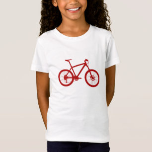 Mädchen American Apparel T-Shirt, Fahrrad,Bike T-Shirt