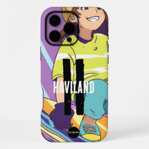 Mädchen Anime kundenspezifische Handyhülle HAMbWG iPhone 16 Pro Max Hülle