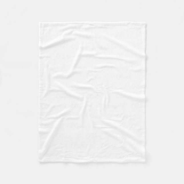 Mädchen Anpassbare magische Einhorn Pink Gelb Fl Fleecedecke (Vorderseite)