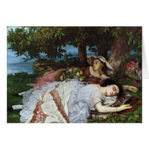 Mädchen auf den Banken der Seines, 1856-57