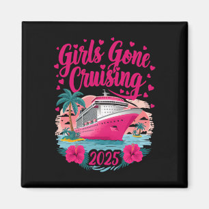 Mädchen auf Kreuzfahrt 2025 Frauen Kreuzfahrt Urla Magnet