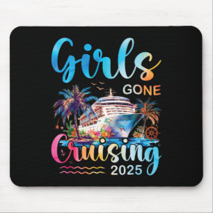 Mädchen auf Kreuzfahrt 2025 Mädchen Kreuzfahrtschi Mousepad