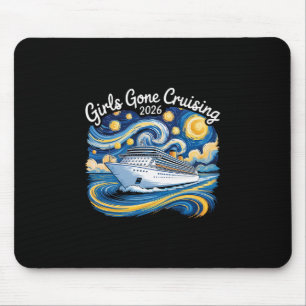 Mädchen auf Kreuzfahrt 2026 Van Gogh Kreuzfahrt Ur Mousepad