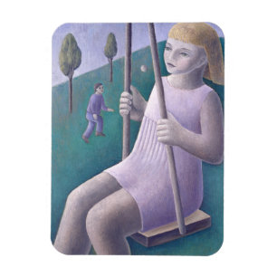 Mädchen auf Schwingen 1996 Magnet