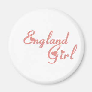 Mädchen aus England Magnet