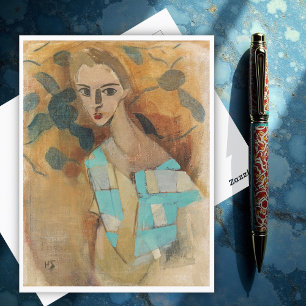 Mädchen aus Eydtkuhne, H.Schjerfbeck Postkarte