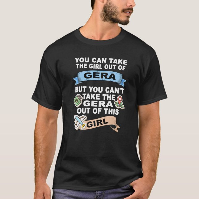 Mädchen aus Gera Umsiedlung aus Gera T-Shirt (Vorderseite)