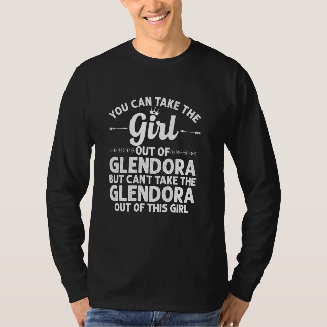 Mädchen aus Glendora Ca California Funny Zuhause R T-Shirt (Vorderseite)
