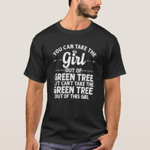 Mädchen aus grünem Baum Pa Pennsylvania Funny Zuha T-Shirt