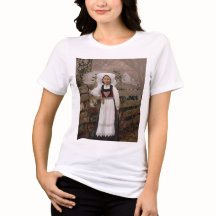 Mädchen aus Hardanger in Norwegen