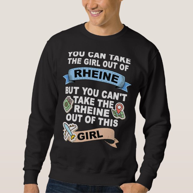 Mädchen aus Rheine - Umsiedlung aus Rheine Sweatshirt (Vorderseite)