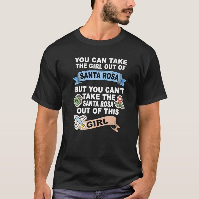 Mädchen aus Santa Rosa T-Shirt (Vorderseite)
