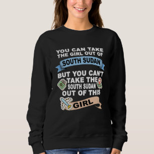 Mädchen aus Südsudan Umsiedlung aus dem Südsudan Sweatshirt