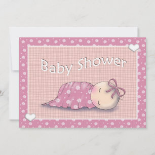 Mädchen-Baby-Party-Einladungen Einladung