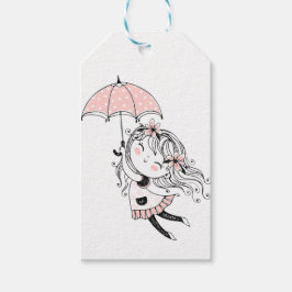 Mädchen Babyparty Geschenkanhänger