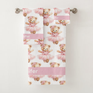 Mädchen-Badehandtuch-Set für Babys und Kleinkinder Badhandtuch Set